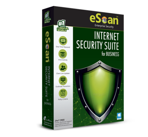 eScan Internet Security Suite for Business possui proteção avançada contra ameaças do vírus ransomware